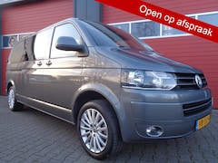 Volkswagen Transporter - 2.0 TDI L2H1 DC Comfortline Airco Cruise Open-dakje Navi LMV Trekhaak 2-Eiegnaar NL-Auto