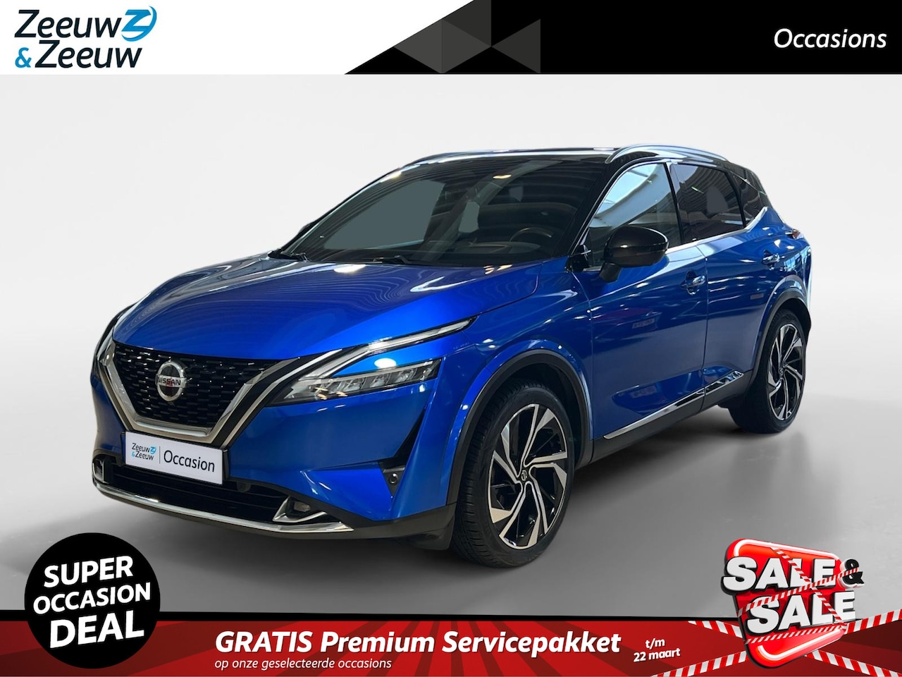 Nissan Qashqai - 1.3 MHEV Xtronic Tekna Plus | Meest luxe uitvoering | Stoelmassage | Automatische kofferba - AutoWereld.nl