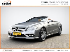 Mercedes-Benz E-klasse Cabrio - 200 CGI Avantgarde NL-Auto | Stoel- + Nekverwarming | Navigatie | Bi-Xenon | Cruise & Clim