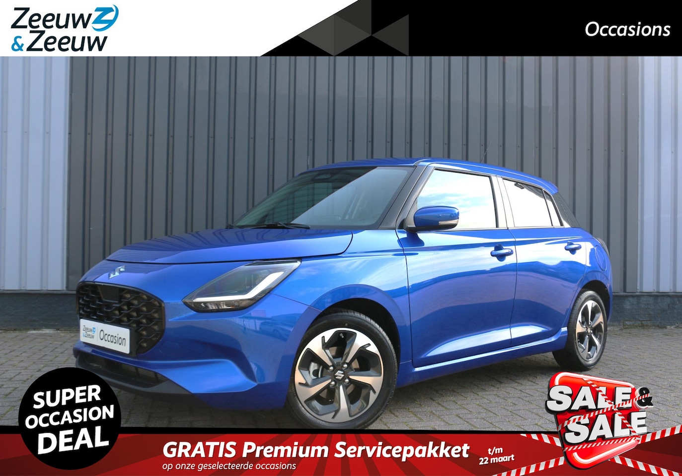 Suzuki Swift - 1.2 Style Smart Hybrid Climate Cruise Camera Navi LM velgen LED Privacy glass - AutoWereld.nl