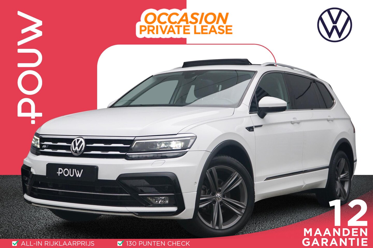 Volkswagen Tiguan Allspace - 1.5 TSI 150pk DSG Highline 7p. | Panoramadak | Achteruitrijcamera | Elektrische Achterklep - AutoWereld.nl