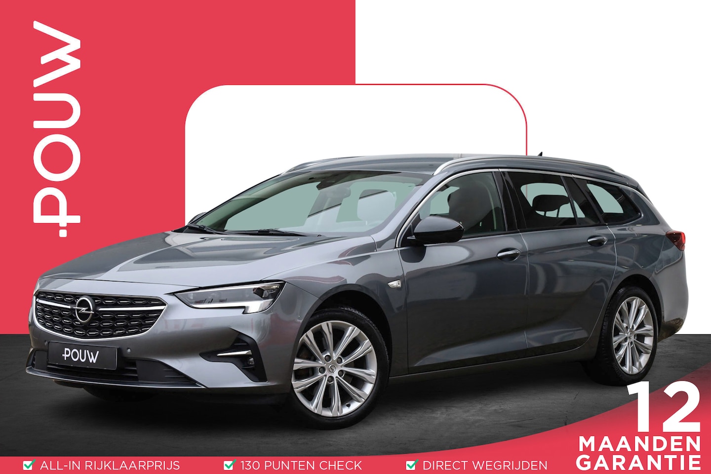 Opel Insignia Sports Tourer - 1.5 CDTI 122pk Business Elegance | Leder | Trekhaak | Elektrische Achterklep | Cruise Cont - AutoWereld.nl