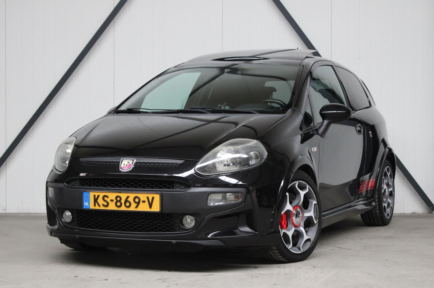 Fiat Punto Evo - 1.4-16V Multiair Abarth l 163 PK l Panoramadak - AutoWereld.nl