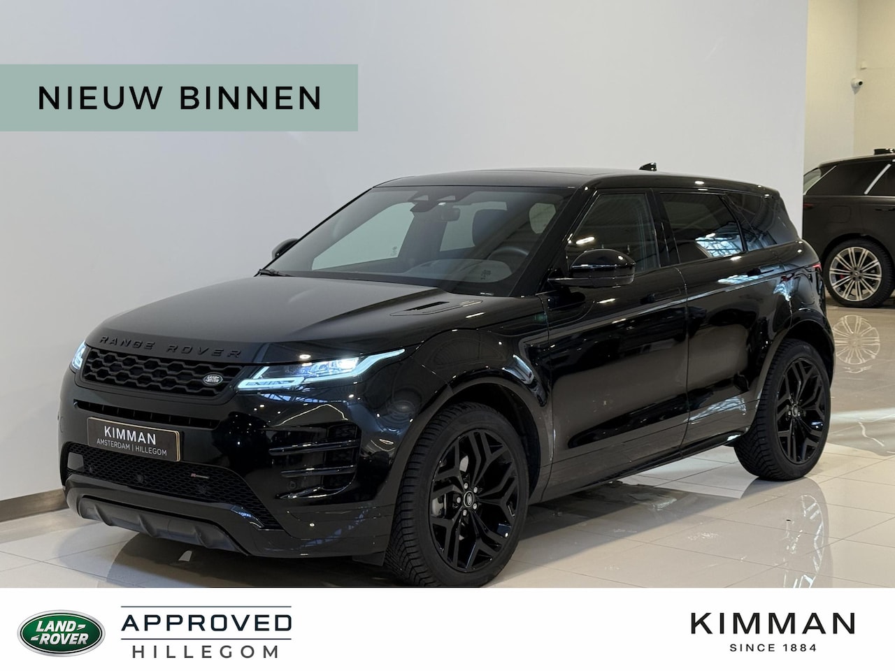 Land Rover Range Rover Evoque - 1.5 P300e PHEV AWD Dynamic SE | Pano Schuif/Kanteldak | 20 inch Gloss Black | Black Pack | - AutoWereld.nl