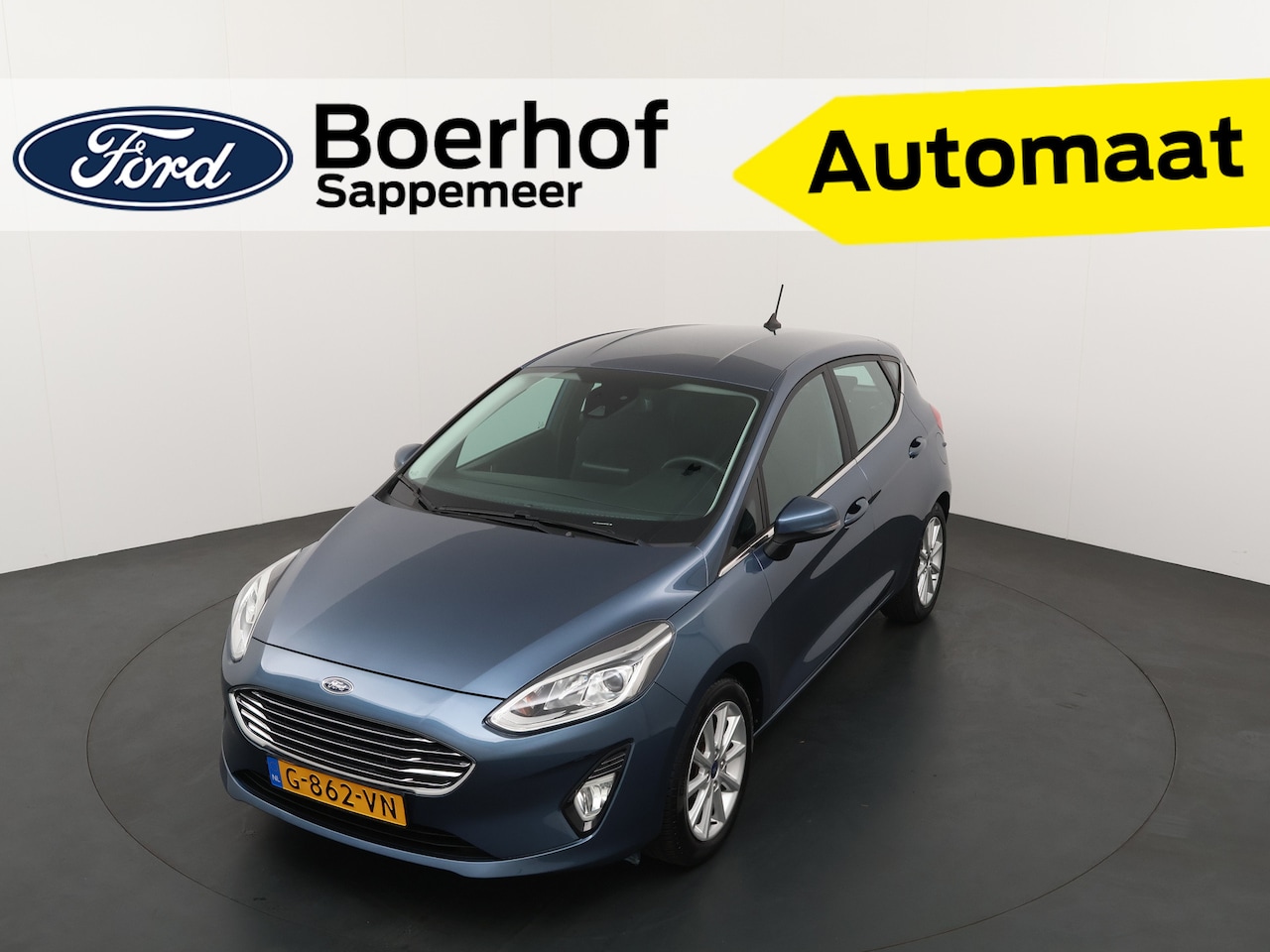 Ford Fiesta - EcoBoost 100 pk Titanium | Trekhaak | LED | Clima | PDC | LMV | Apple Carplay/Android Auto - AutoWereld.nl