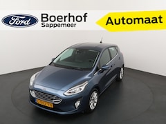 Ford Fiesta - EcoBoost 100 pk Titanium | Trekhaak | LED | Clima | PDC | LMV | Apple Carplay/Android Auto