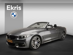 BMW 4-serie Cabrio - 420i | M-Sportpakket | LED | Leder | HUD | Elektr. zetels | Sportstoelen | Windscherm | DA