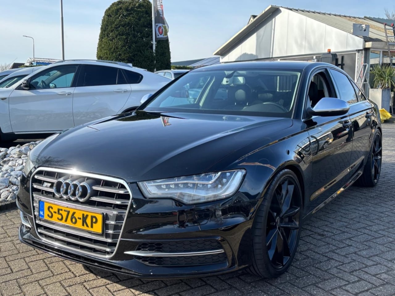 Audi S6 - 4.0 V8 420PK Quattro 2013 Zwart Sedan Led - AutoWereld.nl