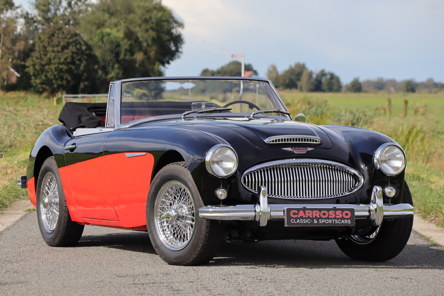 Austin Healey - MkIIa Overdrive - Restored - AutoWereld.nl