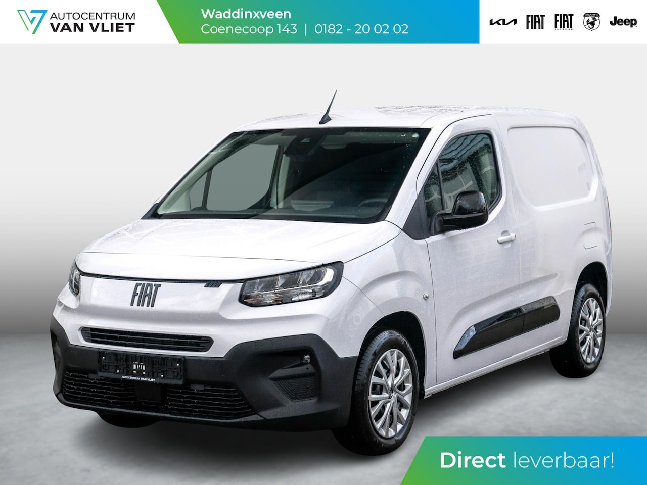 Fiat Doblò - 1.5D 100pk L1 1000kg | Clima | Pack Winter | Trekhaak | 16" | Pack Look | Keyless | Camera - AutoWereld.nl