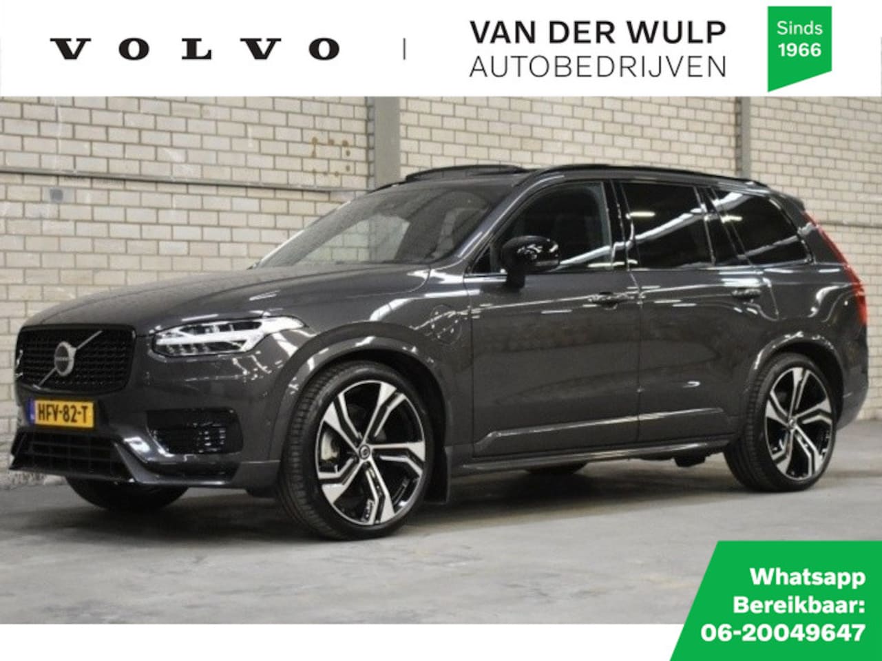 Volvo XC90 - T8 455pk AWD Ultimate Dark | Luchtvering | Bowers&Wilkins | Trek - AutoWereld.nl