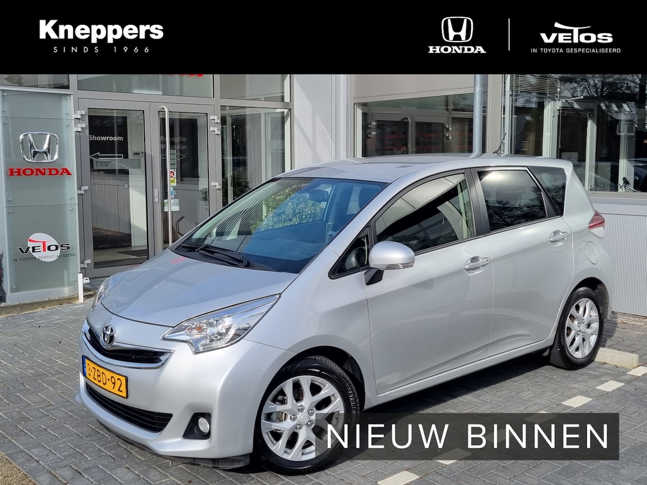 Toyota Verso S - 1.3 VVT-i Dynamic Climate control, cruise control , All-in Rijklaarprijs - AutoWereld.nl