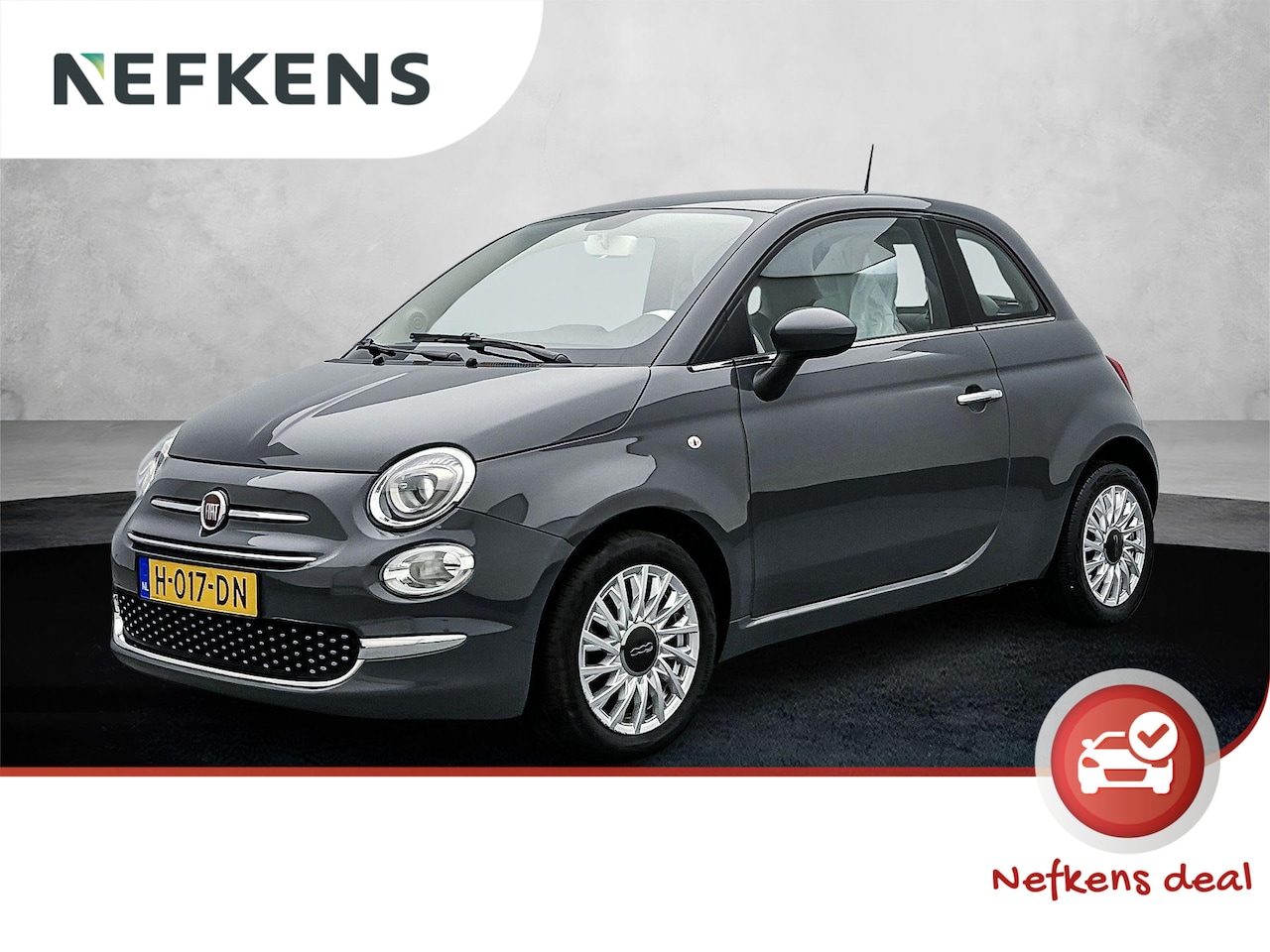 Fiat 500 - Lounge 69 pk | Navigatie | Airco | Cruise Control | DAB Ontvanger | LED Dagrijverlichting - AutoWereld.nl