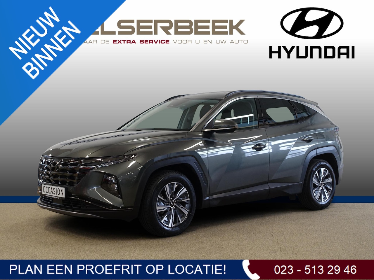 Hyundai Tucson - 1.6 T-GDI MHEV Comfort * Trekhaak / 58.499 Km * - AutoWereld.nl