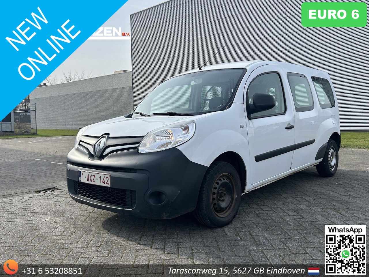 Renault Kangoo Express - Energy dCi 90 Maxi Confort | € 3.450,- NETTO! | Euro 6 | Leder | Airco | Cruise | PDC | - AutoWereld.nl