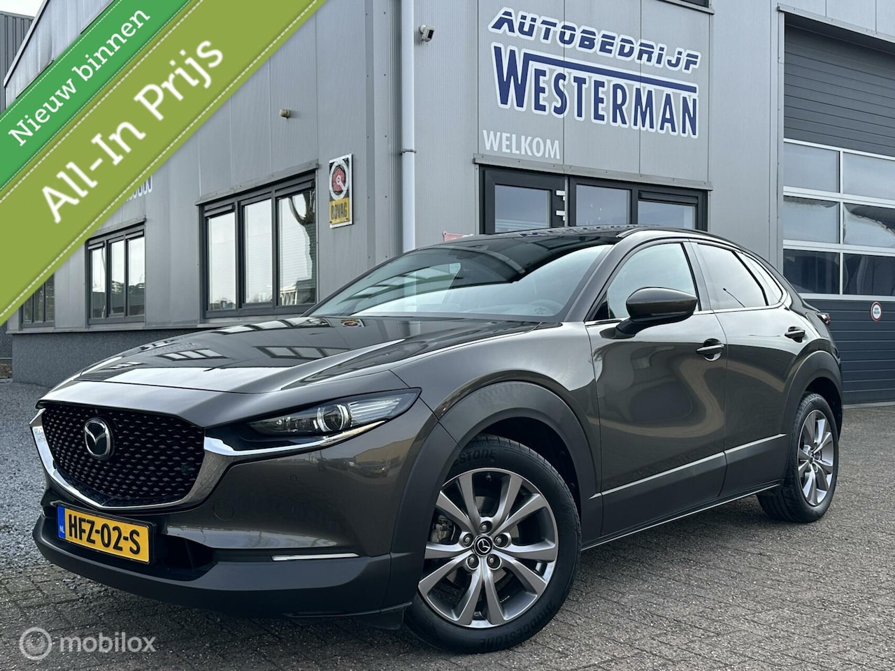 Mazda CX-30 - 2.0 e-SkyActiv-G M Hybrid Luxury Acc Clima Led Keyless 18"Lmv etc - AutoWereld.nl