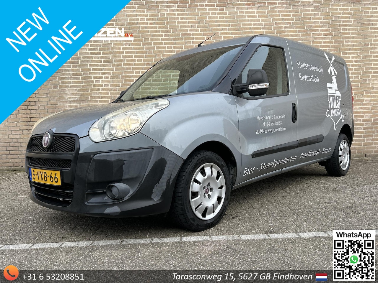 Fiat Doblò Cargo - 1.6 MultiJet SX Maxi | € 3.450,- NETTO! | Airco | Trekhaak - AutoWereld.nl