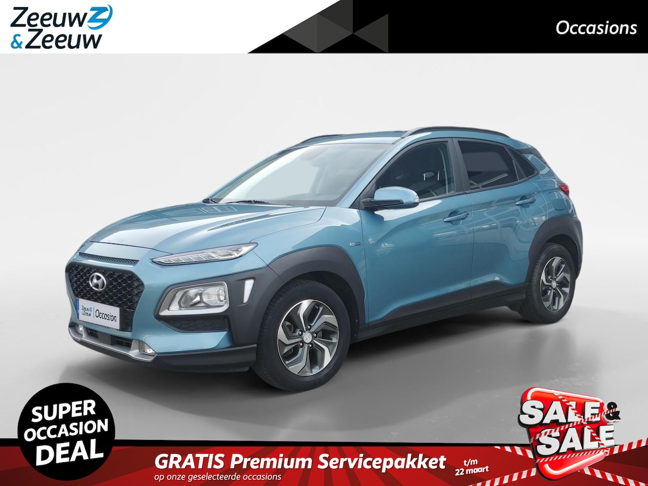 Hyundai Kona - 1.6 GDI HEV Comfort 1.6 GDI HEV Comfort - AutoWereld.nl