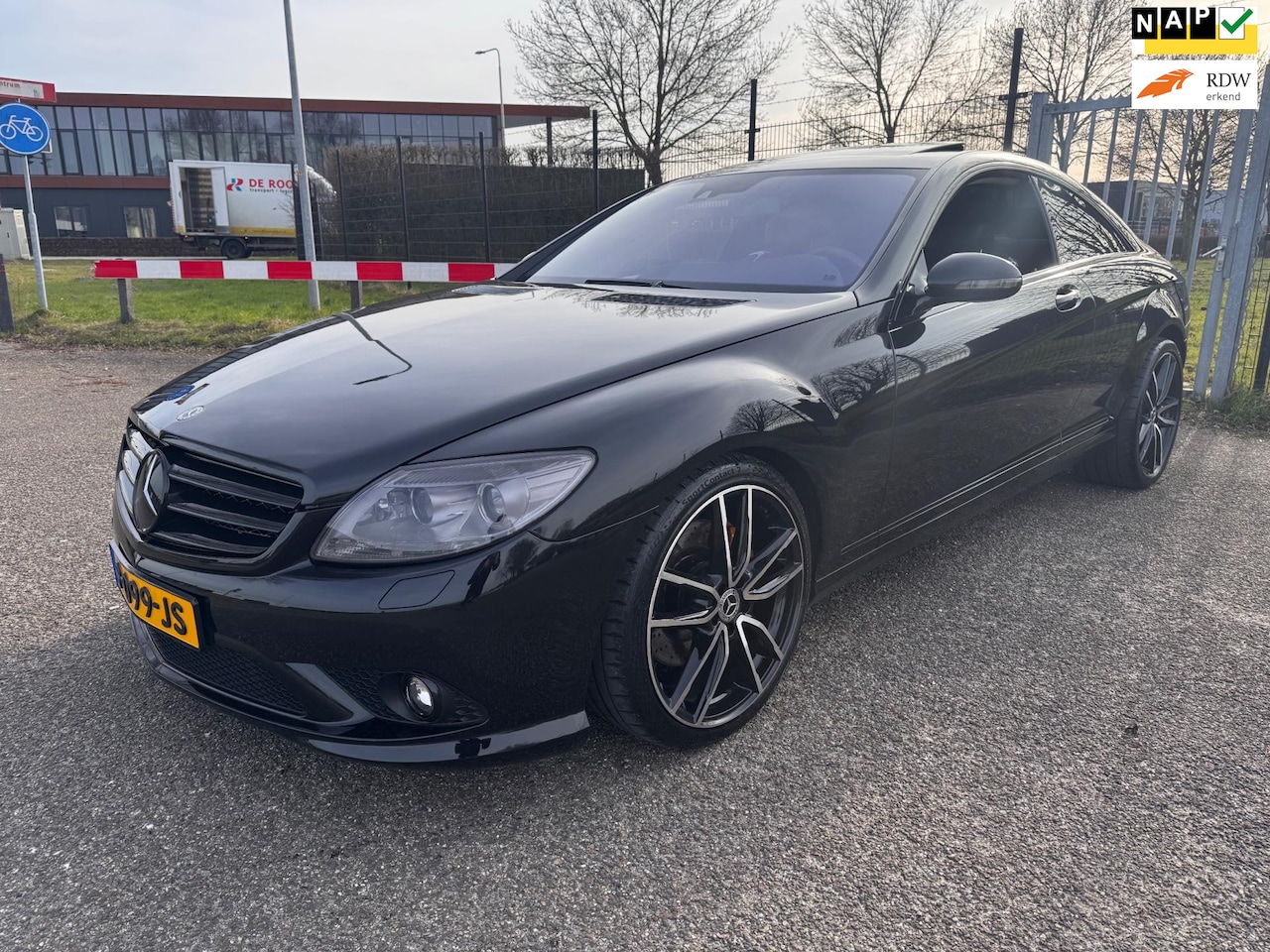 Mercedes-Benz CL-klasse - CL500 V8 Blackpack Opendak Nightvision Youngtimer - AutoWereld.nl