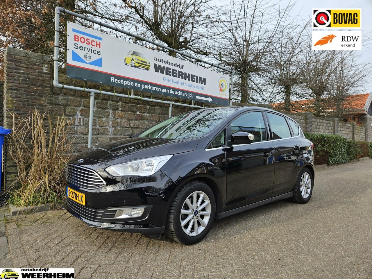 Ford C-Max - 1.0 Titanium 1.0 Titanium, veel opties! Trekhaak! - AutoWereld.nl