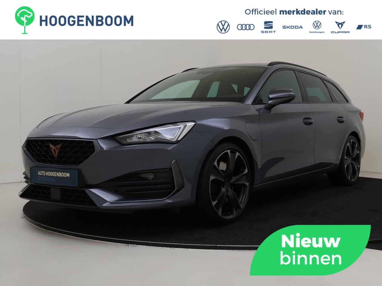 CUPRA Leon Sportstourer - 1.4 e-Hybrid VZ Business | Stoel- en stuurwielverwarming | Keyless | Navigatie | 3-zone ai - AutoWereld.nl