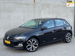 Volkswagen Polo - 1.0 TSI 95pk DSG 2019 Zwart NWE APK|AIRCO