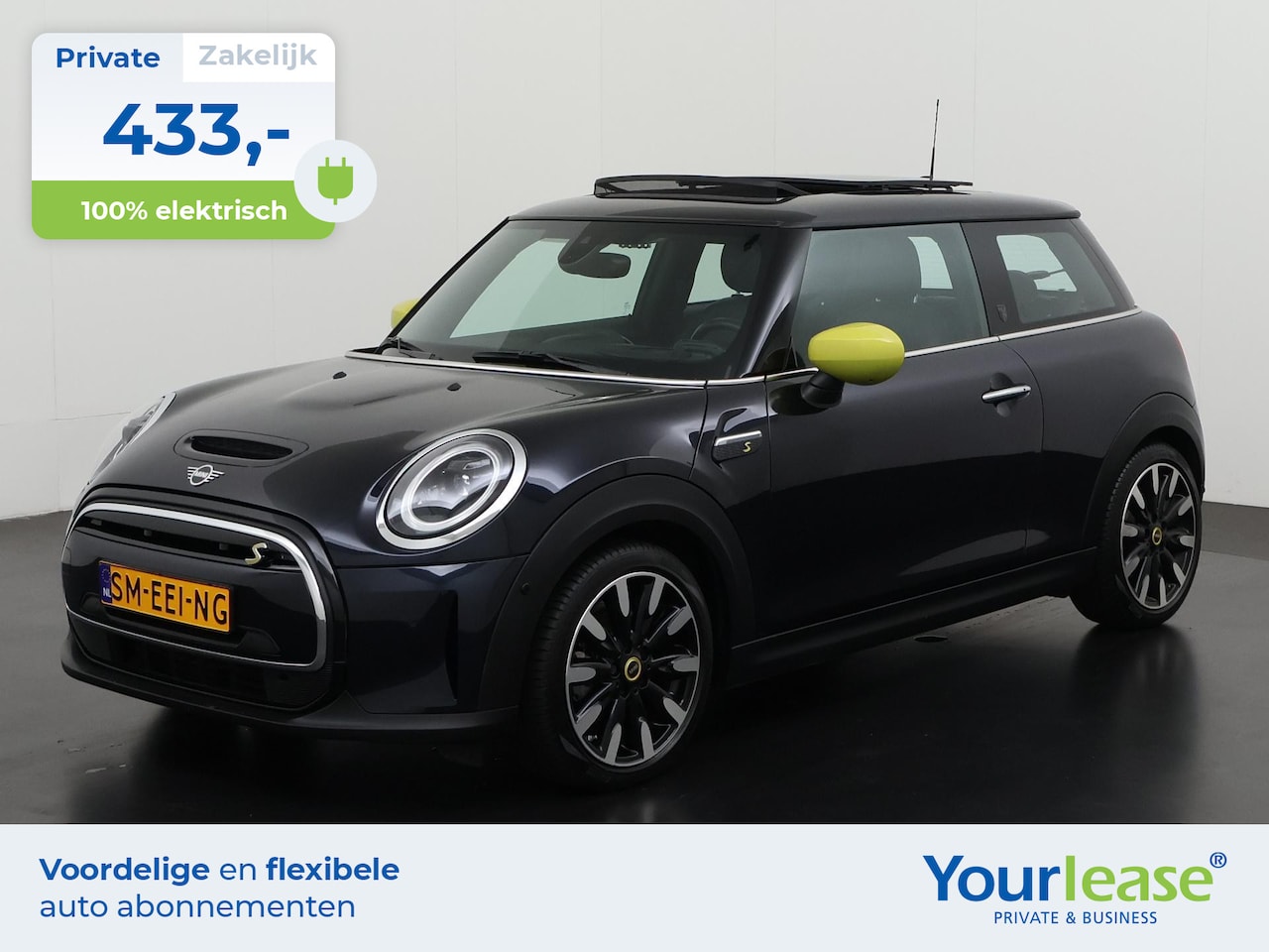 MINI Mini-Electric - MINI Yours | All-in 433,- Private Lease | Zondag Open! - AutoWereld.nl