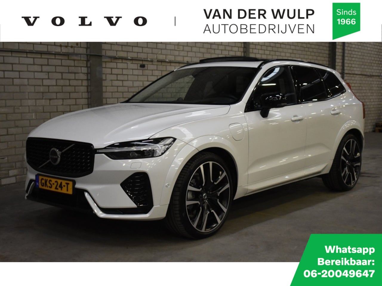 Volvo XC60 - T8 455PK AWD Ultra Dark | Trekhaak | Luchtvering | 22 inch | Bow - AutoWereld.nl