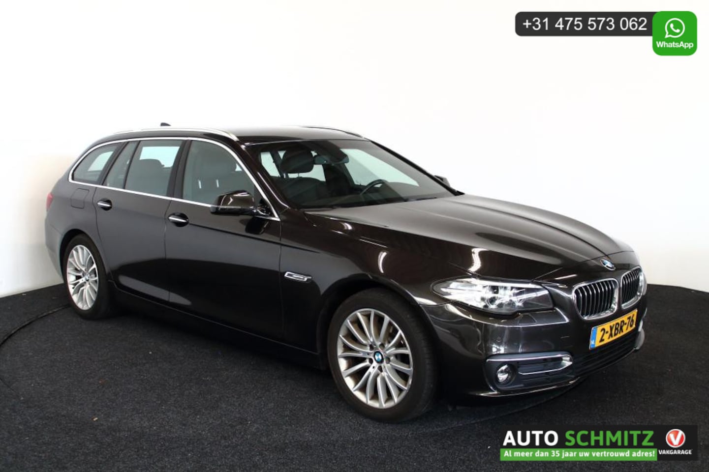 BMW 5-serie Touring - 520i Automaat Luxury Edition *Xenon/Leder/Navi* - AutoWereld.nl