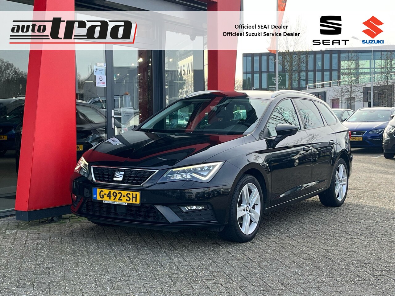 Seat Leon ST - 1.0 TSI Style Ultimate Edition / Alcantara / Beats Audio / Afn. trekhaak / Full Led / - AutoWereld.nl