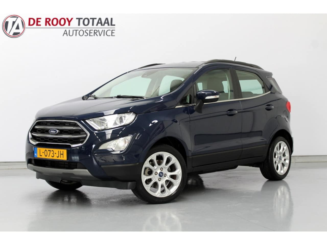 Ford EcoSport - 1.0 EcoBoost Titanium 1.0 EcoBoost Titanium 126PK, NAVIGATIE | DEELS LEER | CLIMATE CONTROLE | CRUISE CONTROLE - AutoWereld.nl