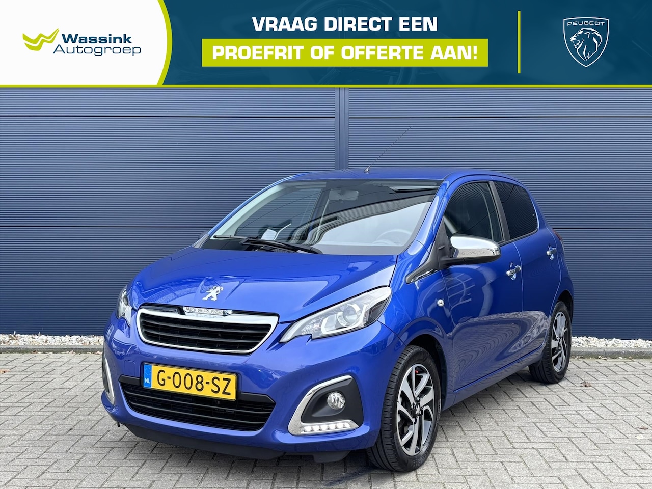 Peugeot 108 - 1.0 e-VTi 68pk 5D Allure | Groot scherm | camera | Clima - AutoWereld.nl