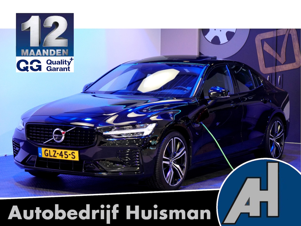 Volvo S60 - 2.0 Recharge T8 AWD 287kW/390pk Aut8 R-Design PANORAMADAK + HARMAN/KARDON + CRUISE + NAVI - AutoWereld.nl