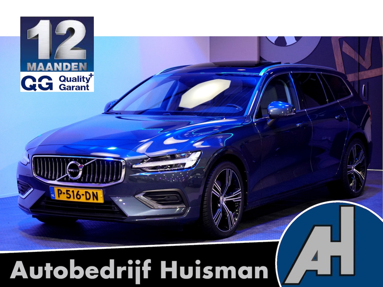 Volvo V60 - 2.0 B4 145kW/197pk Aut8 Inscription PANORAMADAK + HARMAN/KARDON + PILOT ASSIST + CAMERA + - AutoWereld.nl