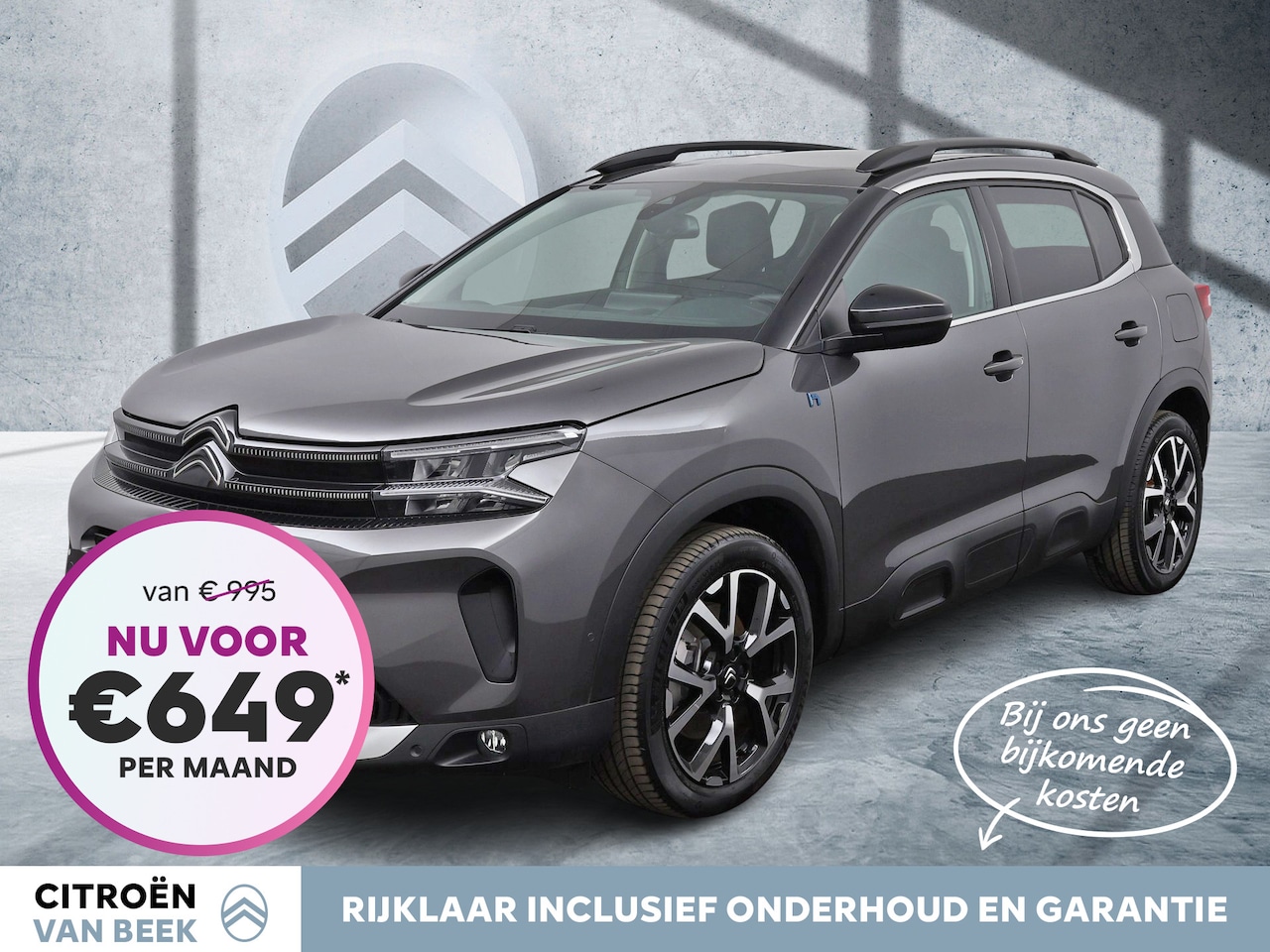 Citroën C5 Aircross - Plug-in Hybrid 225pk Shine | Rijklaar | Apple Carplay | Elektrische achterklep | 19" LMV | - AutoWereld.nl