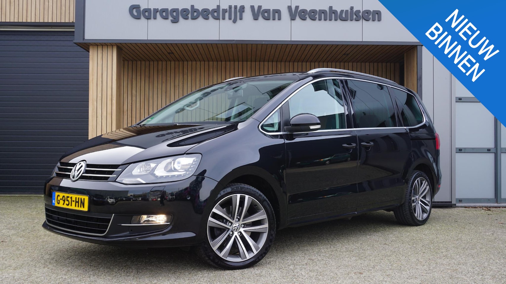 Volkswagen Sharan - 2.0 TSI 200pk DSG Highline Exclusive 7-Zits Pano.Dak Leder Dynaudio Elek.Deuren & A-Klep X - AutoWereld.nl