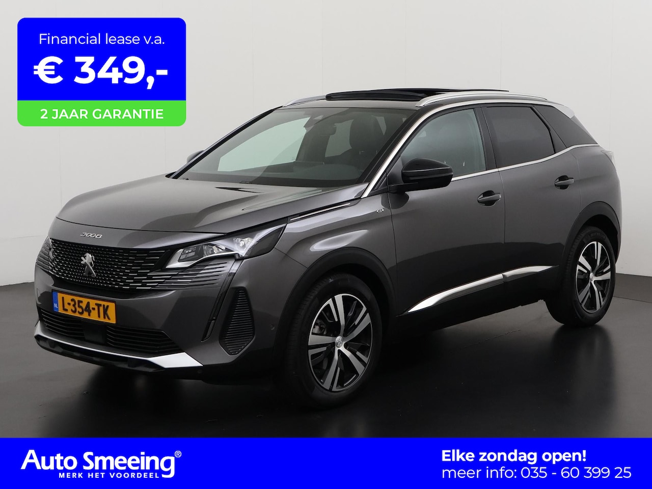 Peugeot 3008 - 1.2 PureTech GT | Panoramadak | Leder/Alcantara | Focal HiFi | Elek klep | Zondag open! - AutoWereld.nl