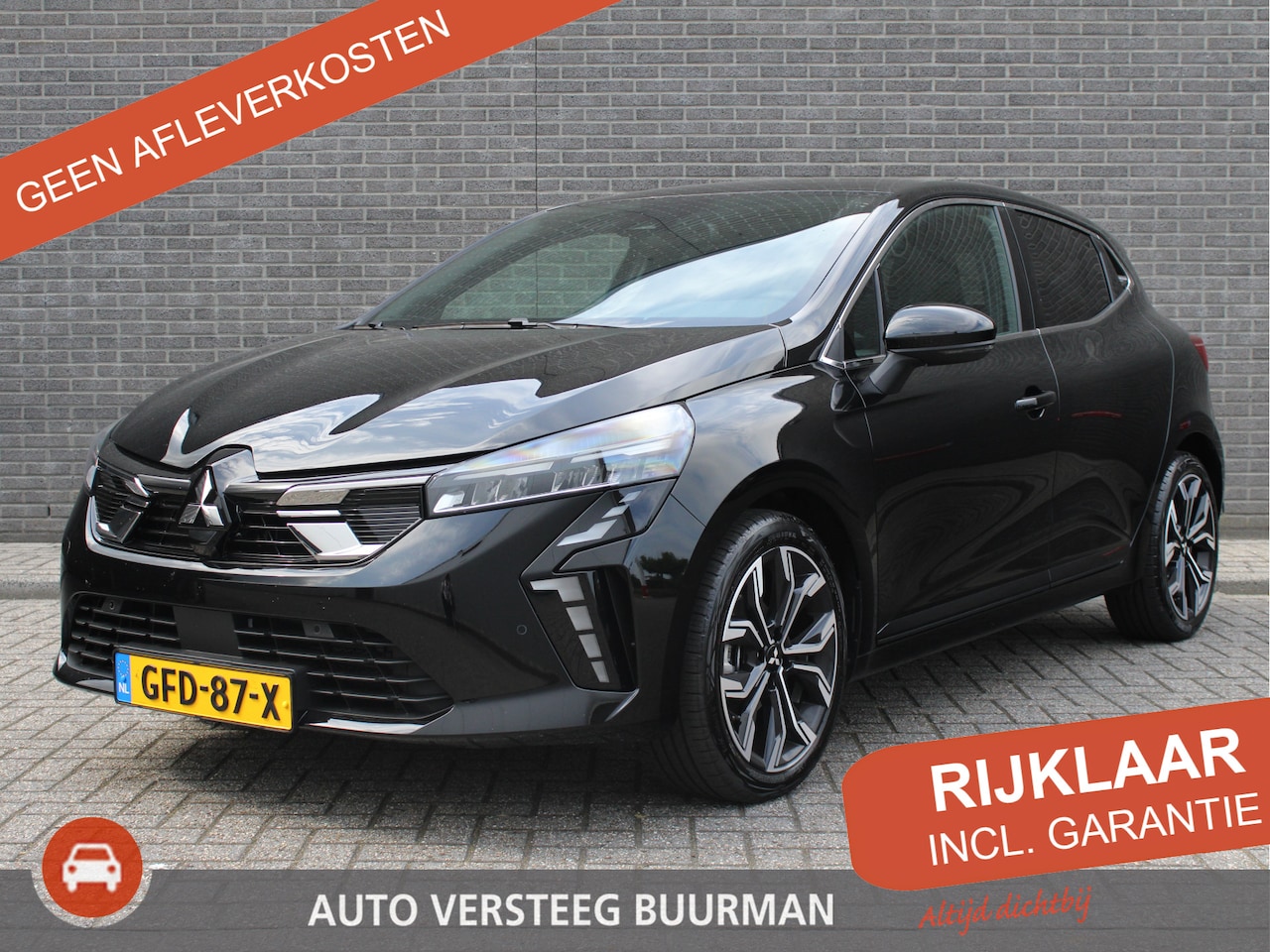 Mitsubishi Colt - 1.0T MT First Edition Cruise/Climate control, Navigatie, Camera, Parkeersensoren v+a, 17"L - AutoWereld.nl