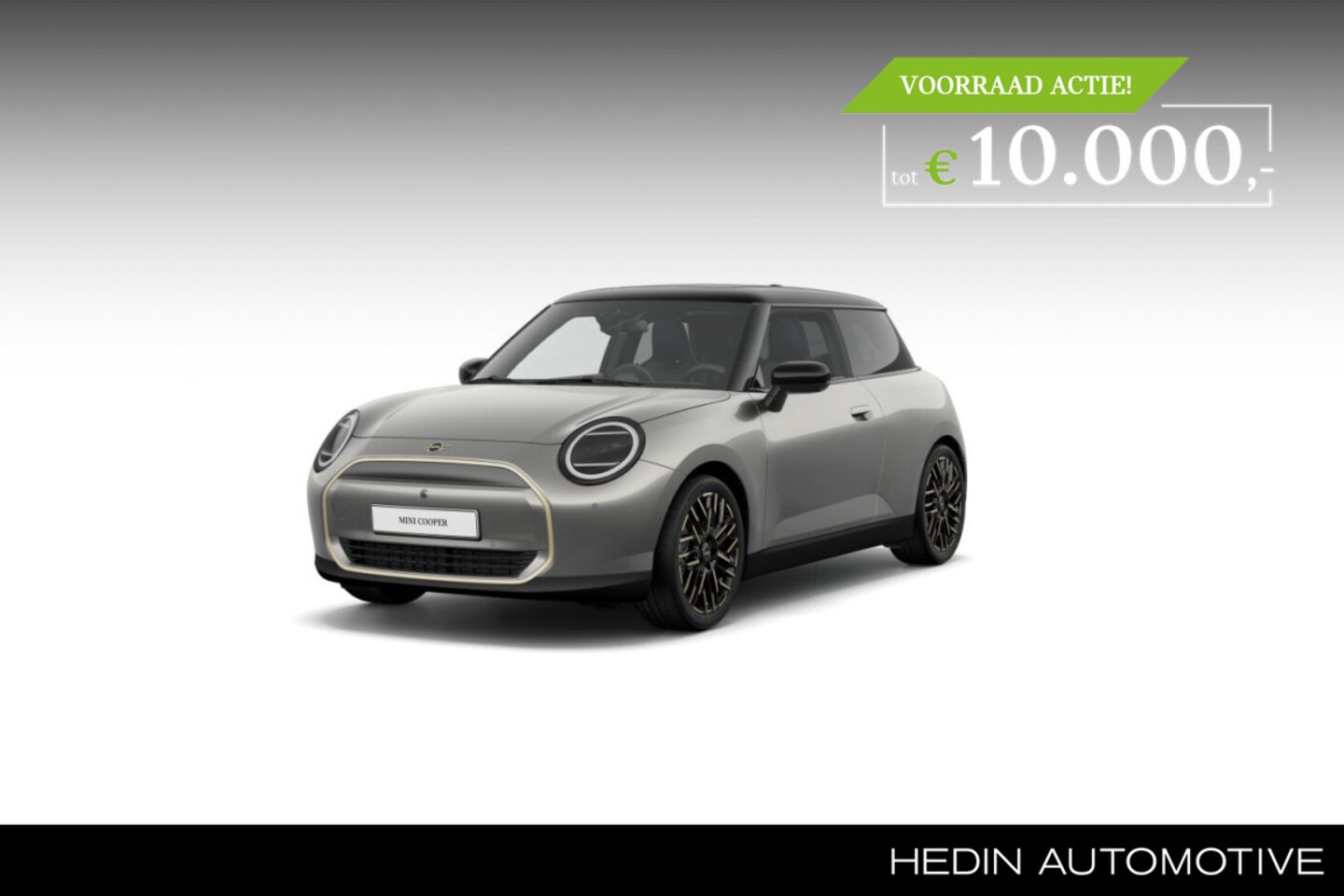 MINI Cooper - 3-deurs E Favoured 40,7 kWh | Pakket L | 18 inch Night Flash Spoke 2-tone - AutoWereld.nl