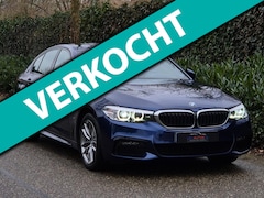 BMW 5-serie - 530e iPerformance High Ex Android Apple CarPlay HUD LED NAP Dealer onderhouden