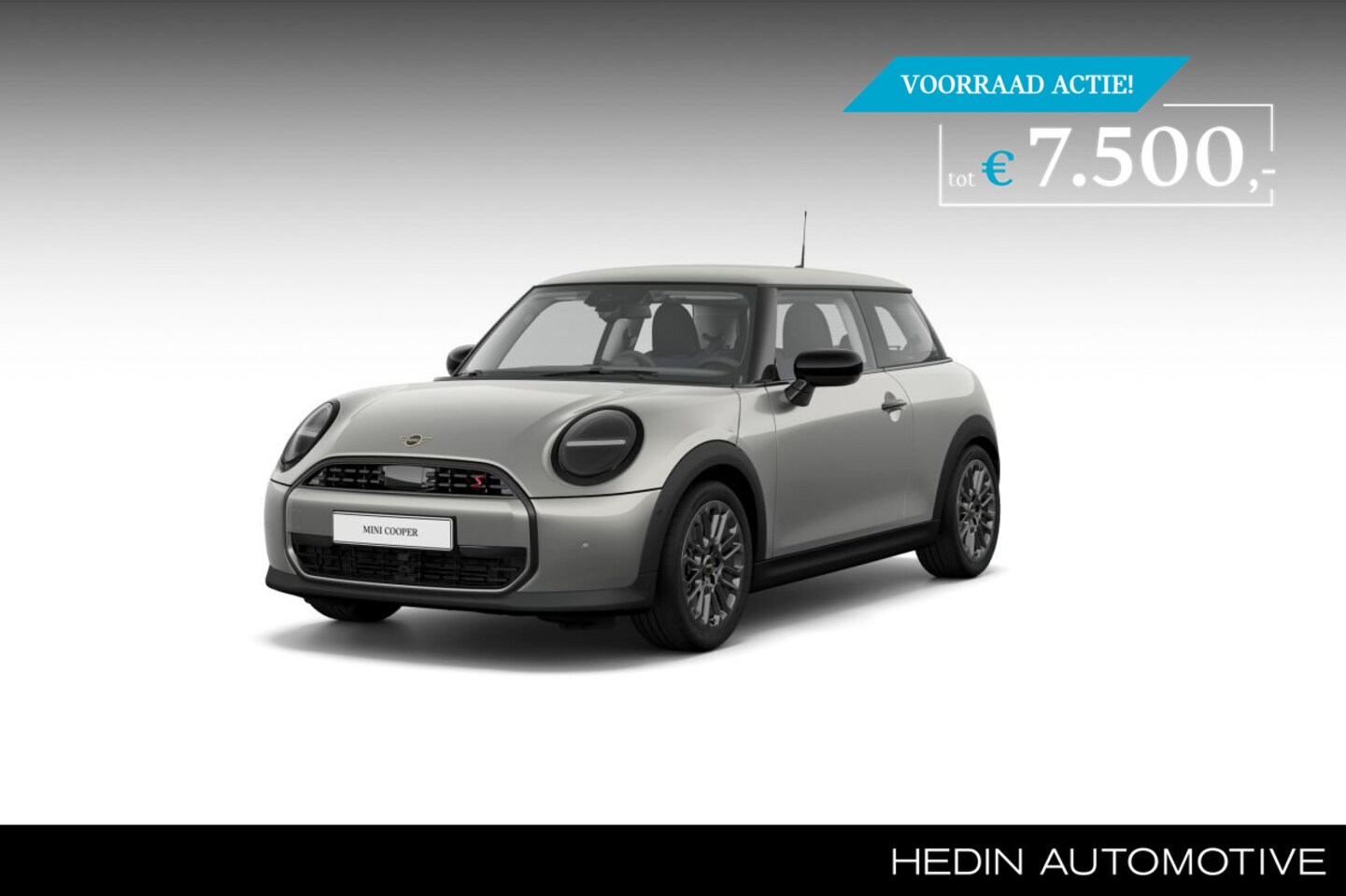 MINI Cooper S - 3-deurs | Essential Trim | Pakket XS | Elektrisch verwarmde voorstoelen | Draadloos oplaad - AutoWereld.nl