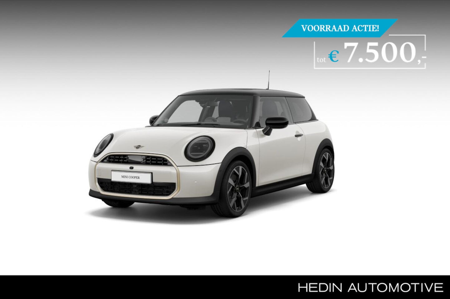 MINI Cooper - 3-deurs C | Favoured Trim | Pakket L | Harman Kardon | Panoramadak | Head-Up Display | ver - AutoWereld.nl