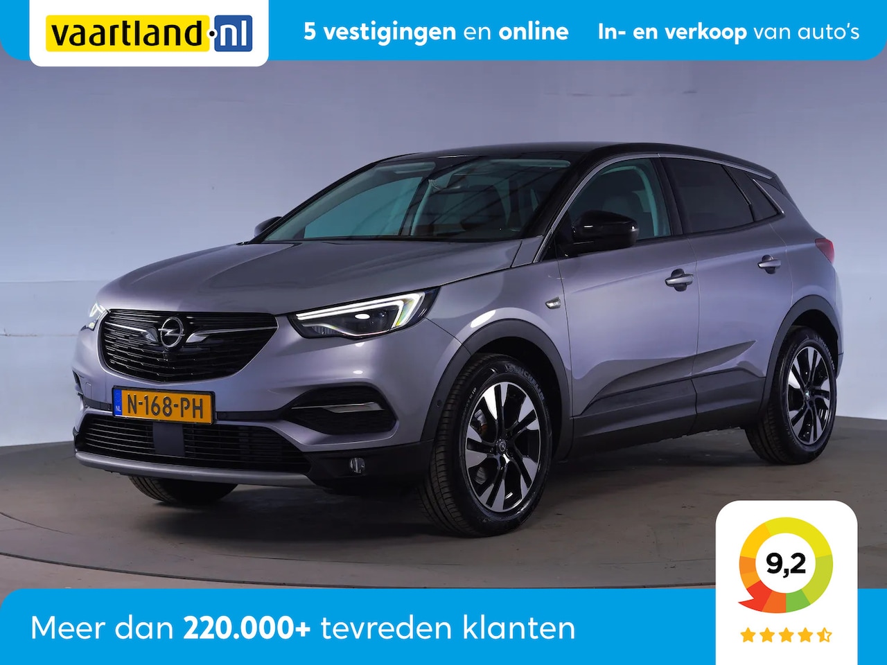 Opel Grandland X - 1.2 Turbo Business Elegance [ Sportzetels Stuur-en Stoelverwarming ] - AutoWereld.nl