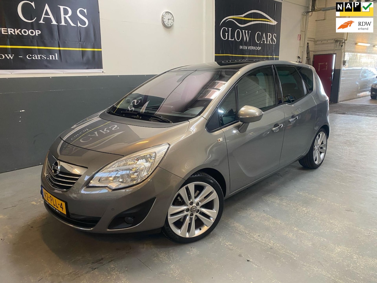 Opel Meriva - 1.4 Turbo Cosmo |AIRCO|PANORAMA|CRUISE|NAVI|TREKHAAK| - AutoWereld.nl