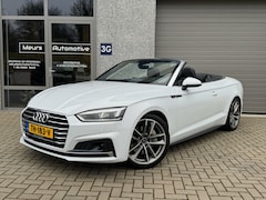 Audi A5 Cabriolet - 2.0 TFSI quattro S-line Virtual/Leder/Memory/Stoelverw/19inch/Groot onderhoud