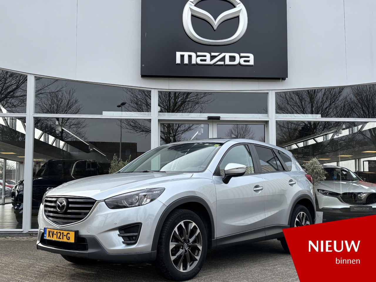 Mazda CX-5 - 2.5 SkyActiv-G 192 GT-M 4WD Dealer-ond., Nav, Elktr. Schuifdak, Parkeerhulp v+a, Leder, St - AutoWereld.nl