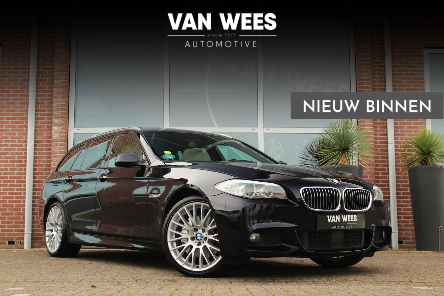 BMW 5-serie Touring - 535d F11 High Executive | M-sport | M-pakket | Pano dak | 20 inch | Head up | Camera | Nav - AutoWereld.nl