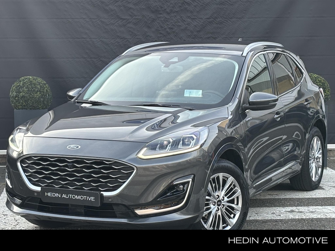 Ford Kuga - 2.5 PHEV Vignale | Adaptive Cruise Control | Stoel + Stuurverwarming | Lederen Bekleding | - AutoWereld.nl