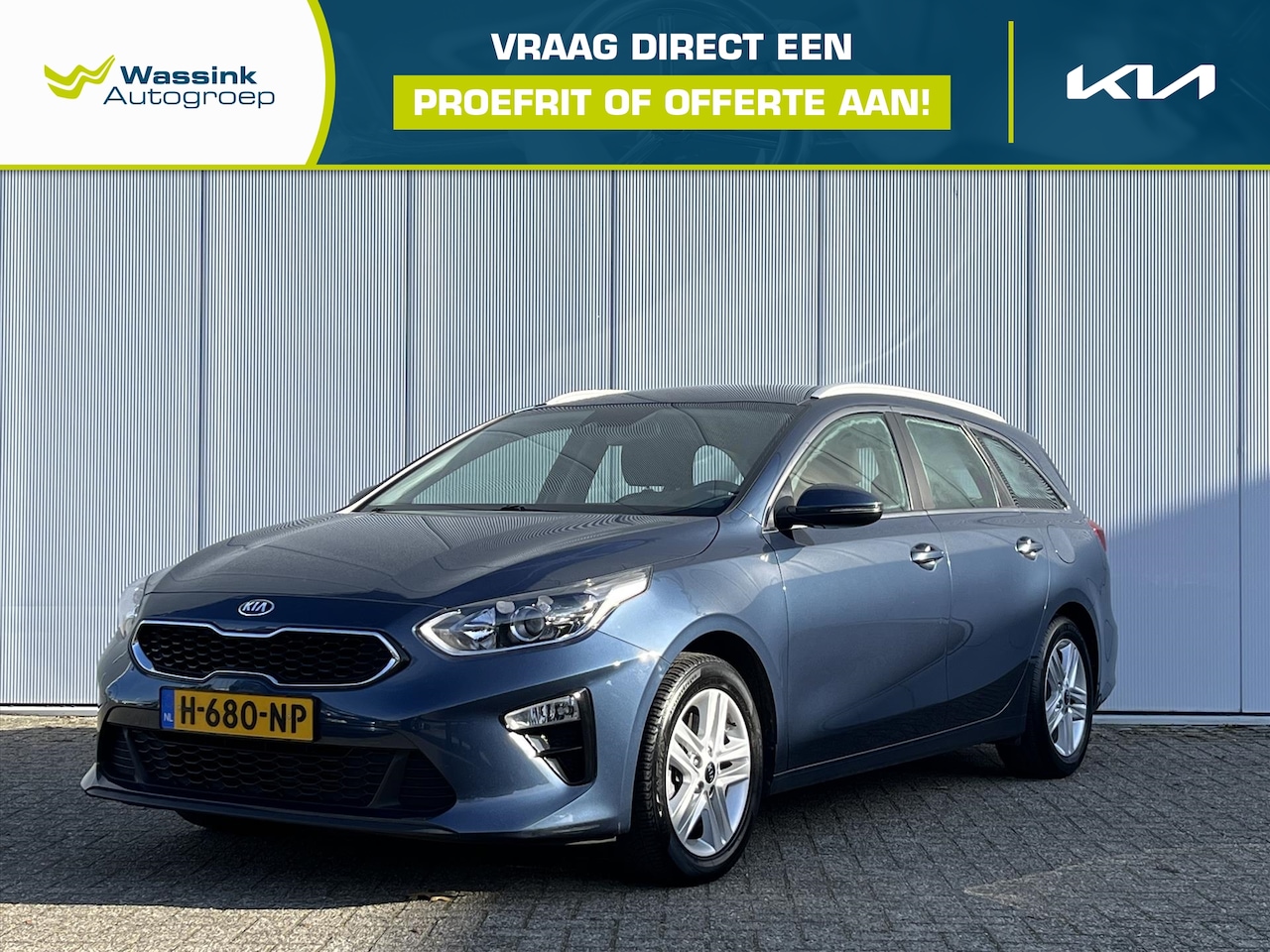 Kia Cee'd Sportswagon - Ceed Sw 1.0 T-GDi 120pk DynamicLine | Camera & Sensoren Achter | Trekhaak 13-polig | Clima - AutoWereld.nl