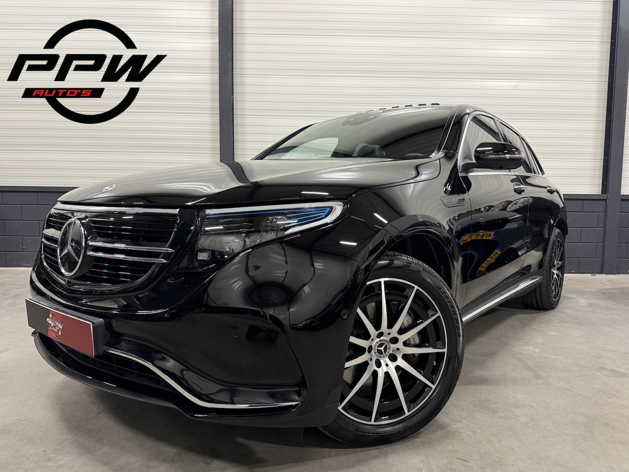 Mercedes-Benz EQC - 400 4MATIC AMG 15.303KM!!/SCHUIFDAK/BURMESTER/360CAMERA/HEAD-UP/VOL-LEER/MEMORY+VENTILATIE - AutoWereld.nl